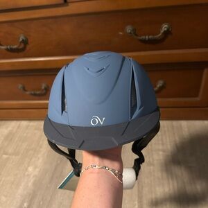 Blue Ovation Riding Helmet